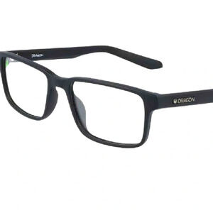 Dragon DR2028 Matte Black Eyeglasses Frames 56-18-145 RX-able NWT